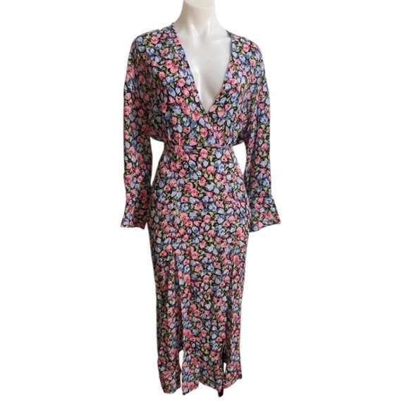 Zara Dresses & Skirts - Zara Floral  Dress Size Small
